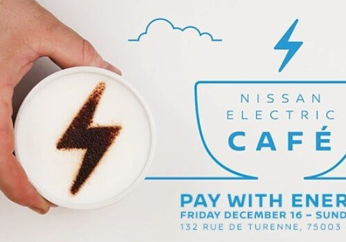 New Nissan Electric Café opens in Paris