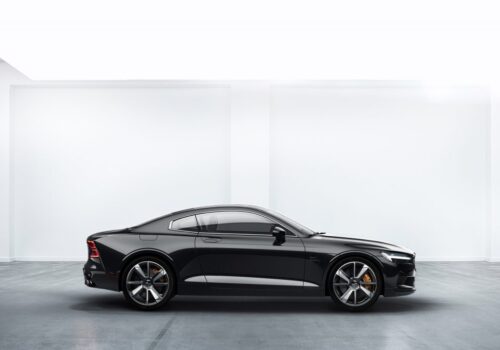 Polestar 1 black exterior, side